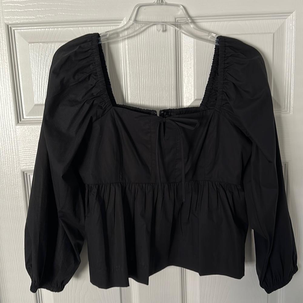 J.Crew blouse in black size 8 - NWOT, never worn